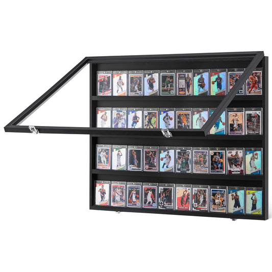 VEVOR 36 Graded Sports Card Display Case, 775 x 617 x 55 mm, Baseball Card Display