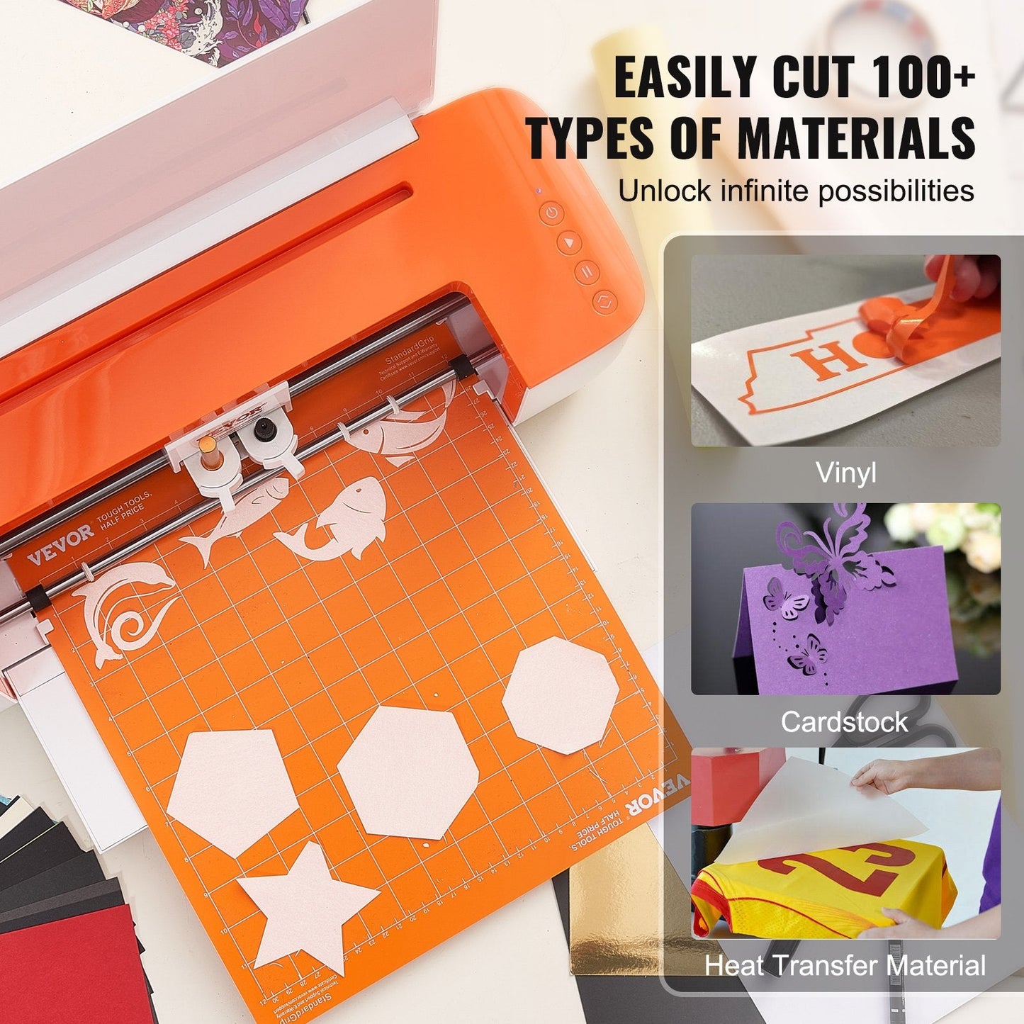 Bluetooth Vinyl Cutter with Wireless Connectivity, Compatible with iOS & Android