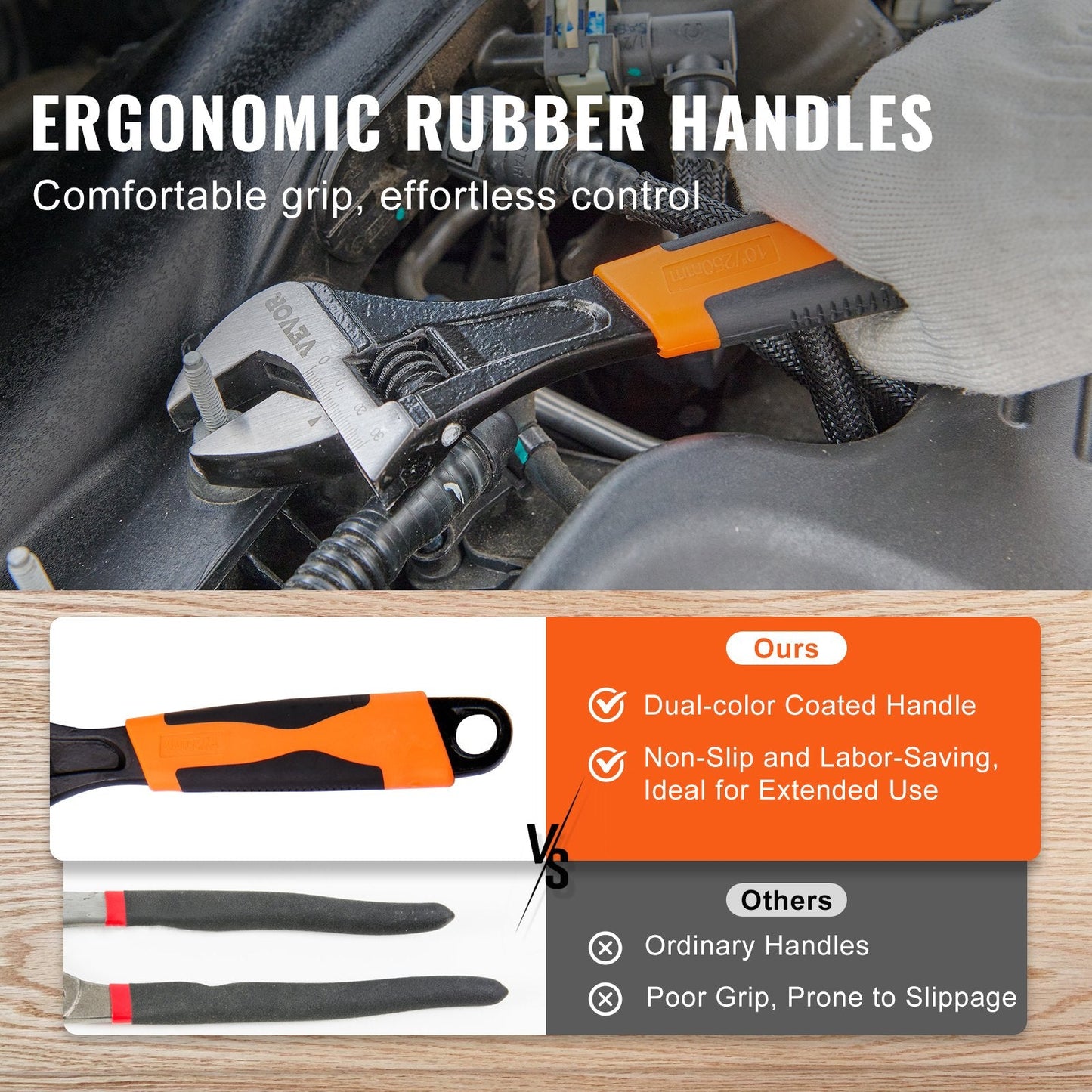 8-Piece High Carbon Steel Pliers Set with Tool Bag, 2.7 kg, 0.3 m Handles