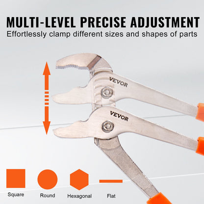 8-Piece High Carbon Steel Pliers Set with Tool Bag, 2.7 kg, 0.3 m Handles