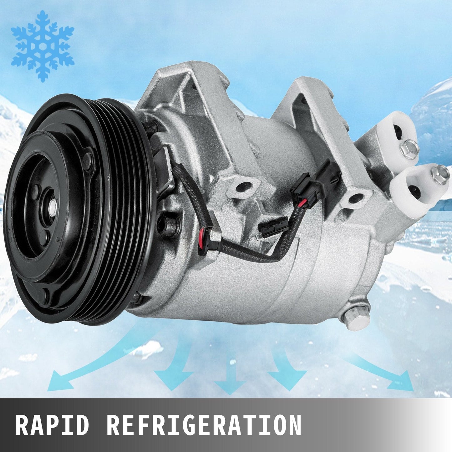 A/C Compressor for 2008-2013 Nissan Rogue 2.5L - Efficient & Quiet Performance