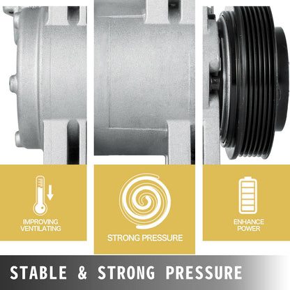 A/C Compressor for 2008-2013 Nissan Rogue 2.5L - Efficient & Quiet Performance