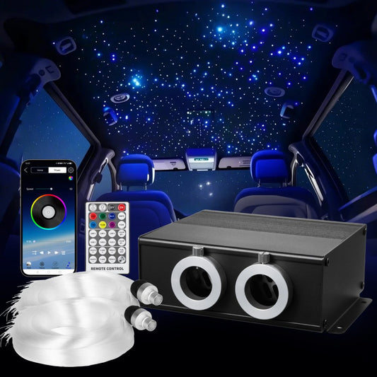 900pcs Headliner Star Light Kit Roof Twinkle Ceiling Lights Fiber Optic
