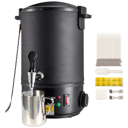 Electric Wax Melter for Candle Making, 6.5L Capacity, Stainless Steel Pot