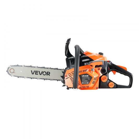 VEVOR 40cc Gas Chainsaw 1.3 kW Gas Powered 355 mm Chainsaw For Wood Cutting