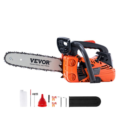 25.4CC Gasoline Chainsaw with 0.3m Blade - Powerful Wood Cutting Tool