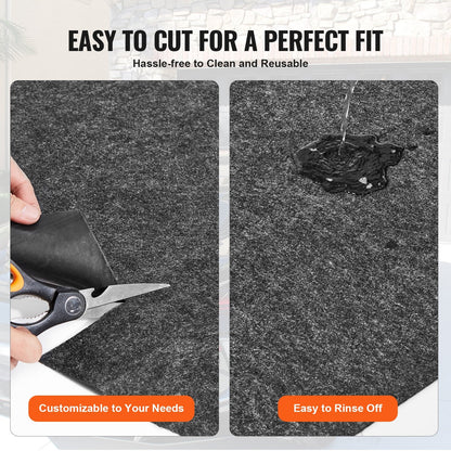 Extra Large 1.87 x 1.83 M Waterproof Inflatable Hot Tub Mat for Indoor/Outdoor Use