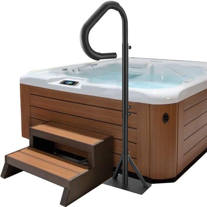 Rotatable Spa Handrail with Adjustable Height (1.22-1.6m), 272 kg Capacity