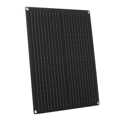 30W 12V Solar Panel Battery Charger, Solar Battery Trickle Charger Maintainer with Built-in Smart Controller & 3 Connection Cables, IP67 Waterproof Portable for RV Car Motorcycle Boat Van Camper