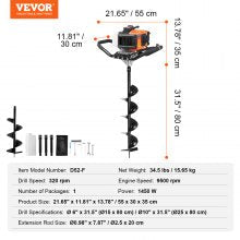 Included 1.2-liter oil jug supports accurate 40 to 1 gasoline engine oil mixing during preparation