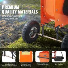 12 HP Gas-Powered Wood Chipper Shredder Mulcher, 6.7m Capacity, 420cc Engine