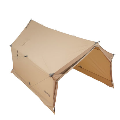 Camping Hot Tent, 2 Persons Cabin Hot Tent with Stove Jack, Waterproof Winter Tents Shelters with Vents, Lightweight & Portable 4 Season Tents for Hiking Fishing Hunting Backpacking