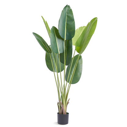 1.5m Tall Artificial Birds of Paradise Tree, Lifelike Faux Plant for Indoor/Outdoor Decor