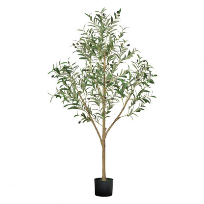 150cm Artificial Olive Tree Tall Fake Plant with Pot for Home Office