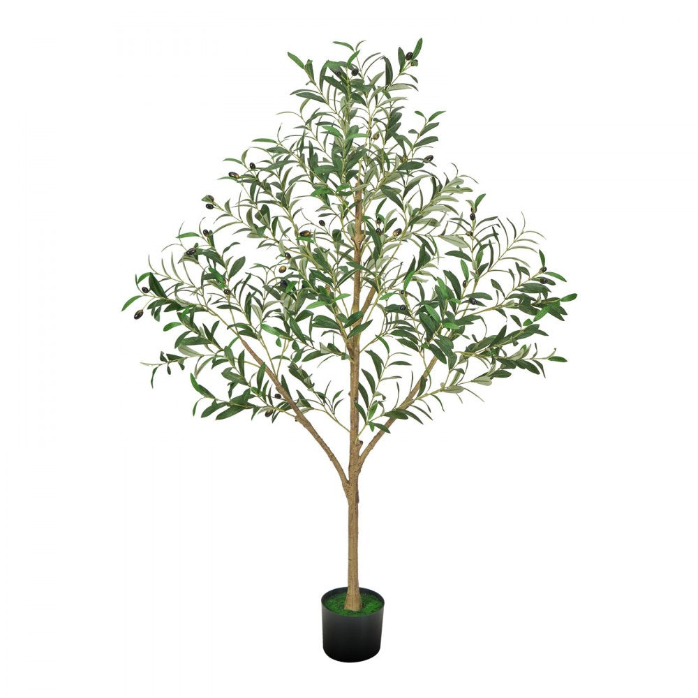 150cm Artificial Olive Tree Tall Fake Plant with Pot for Home Office