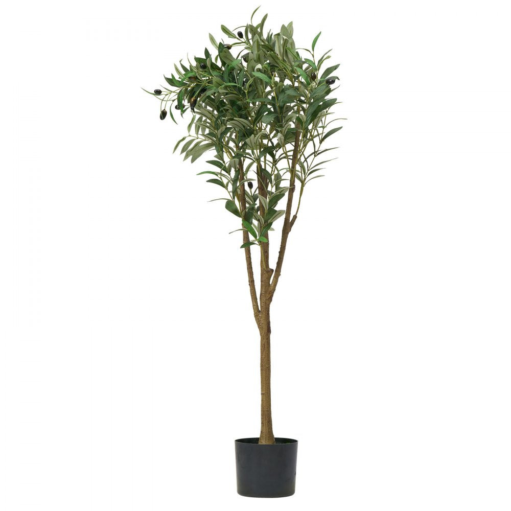 150cm Artificial Olive Tree Tall Fake Plant with Pot for Home Office