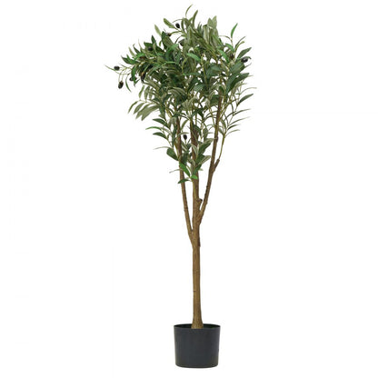 150cm Artificial Olive Tree Tall Fake Plant with Pot for Home Office