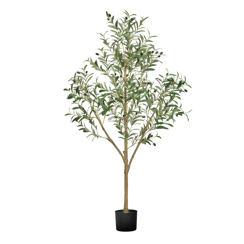 150cm Artificial Olive Tree Tall Fake Plant with Pot for Home Office