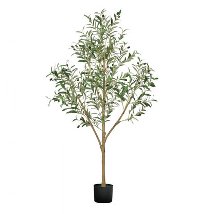 150cm Artificial Olive Tree Tall Fake Plant with Pot for Home Office