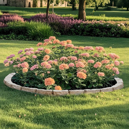 VEVOR Fake Stone Landscape Edging 46.2 x 2.2 in Lawn Edging Fade-Resistant