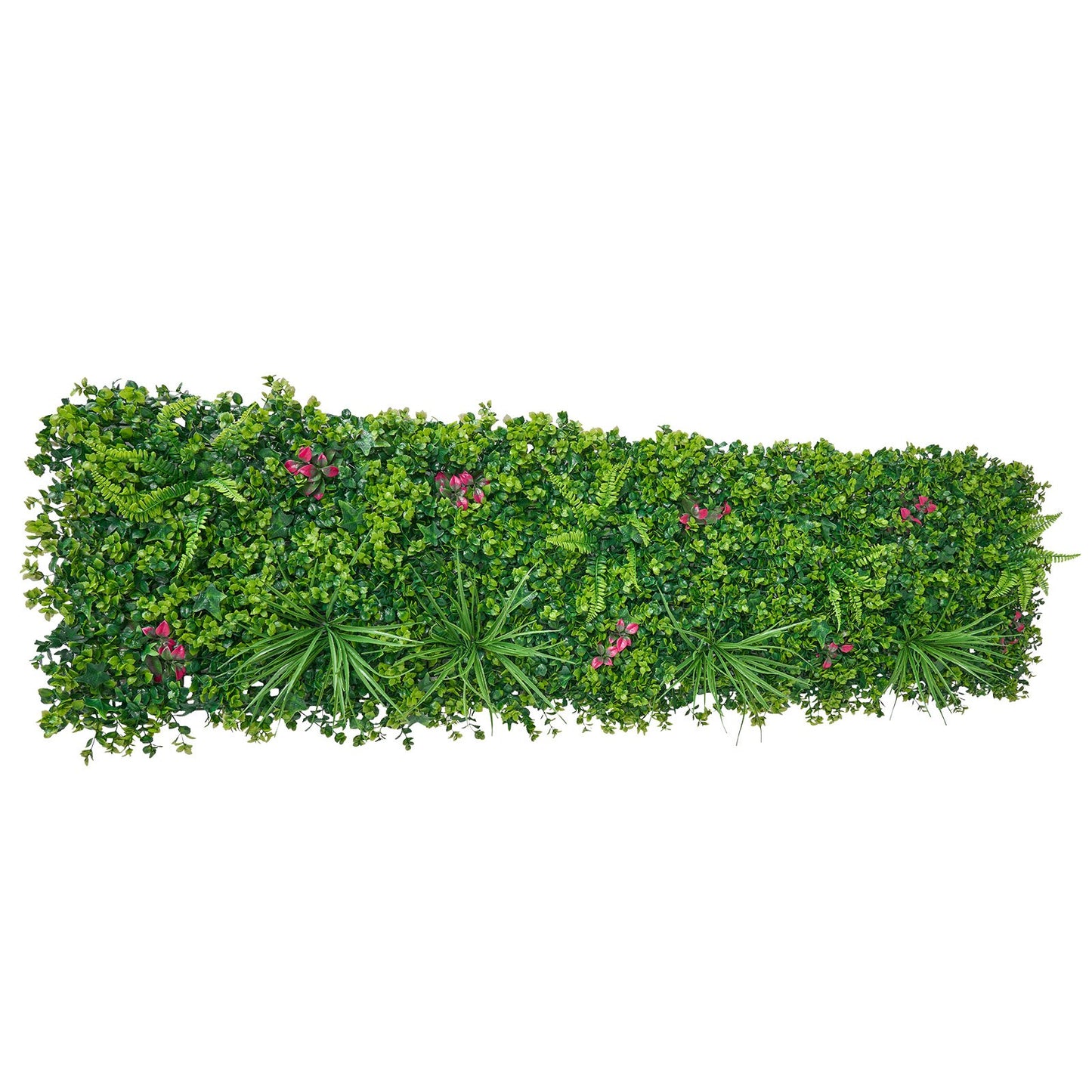 Artificial Plant Wall, 16PCS 50.8 x 50.8 cm Artificial Boxwood Panels, Sun Protection Greenery Backdrop Privacy Hedge Fence, Fake Grass Wall Screen for Wedding, Indoor, Outdoor Garden, Backyard