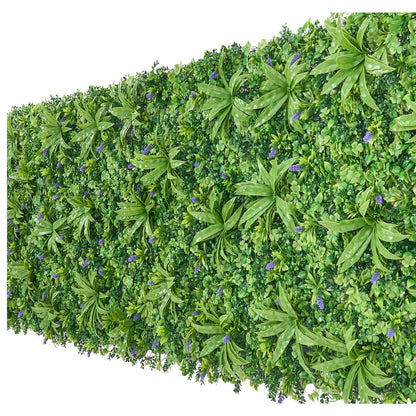 Artificial Plant Wall, 101.6 x 304.8 cm Artificial Boxwood Panels, Sun Protection Greenery Backdrop Privacy Hedge Fence, Fake Grass Screen for Wedding, Indoor, Outdoor Garden, Backyard