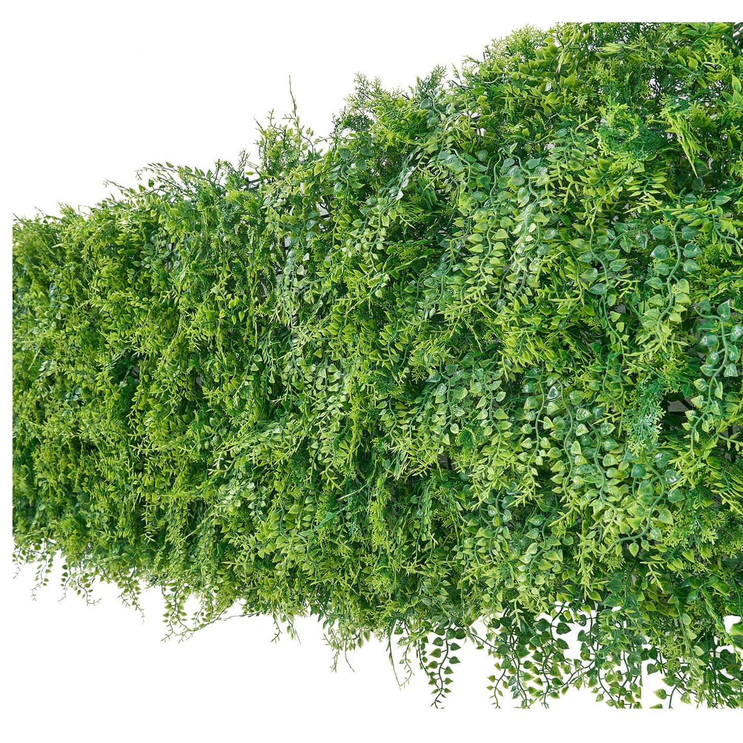 Artificial Plant Wall, 12PCS 50.8 x 50.8 cm Artificial Boxwood Panels, Sun Protection Greenery Backdrop Privacy Hedge Fence, Fake Grass Screen for Wedding, Indoor, Outdoor Garden, Backyard