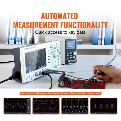 100MHz Bandwidth Portable Oscilloscope with 1GS/s Sampling Rate, 4 Channels