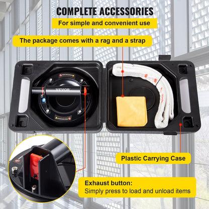 Heavy-Duty Vacuum Glass Lifter with 100 kg Capacity and 20 cm Diameter