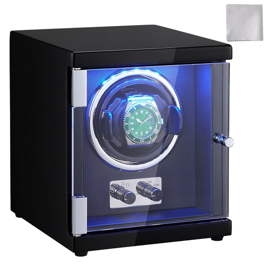 VEVOR Watch Winder, Single Watch Winder for Men's and Women's Automatic Watch, with