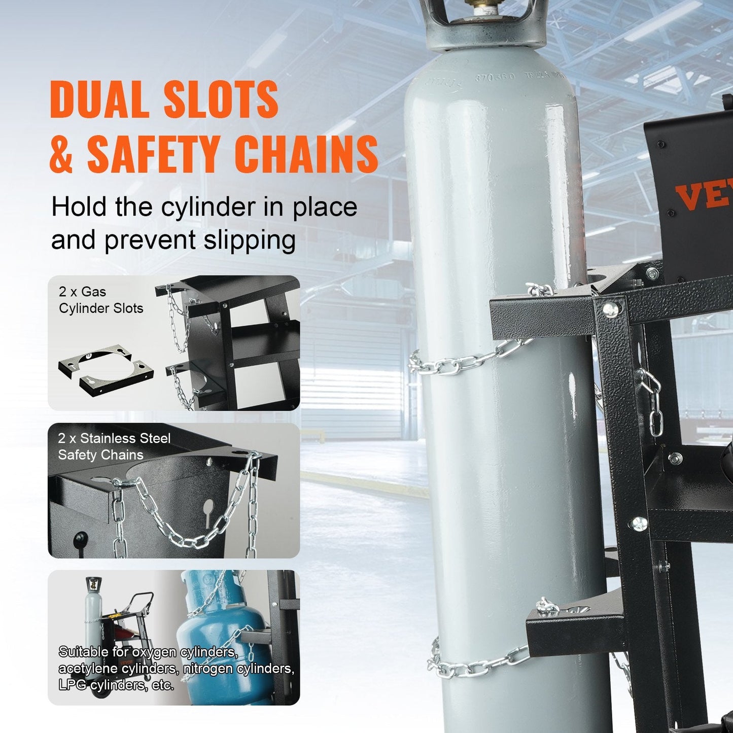Heavy-Duty 3-Tier Welding Cart with 180 kg Capacity and Swivel Wheels
