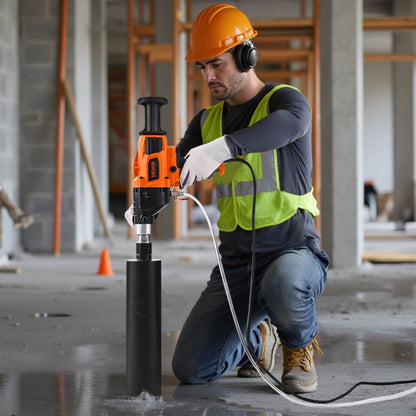 VEVOR Diamond Core Drill Machine Handheld Concrete Core Drill Rig 160 mm 2000W