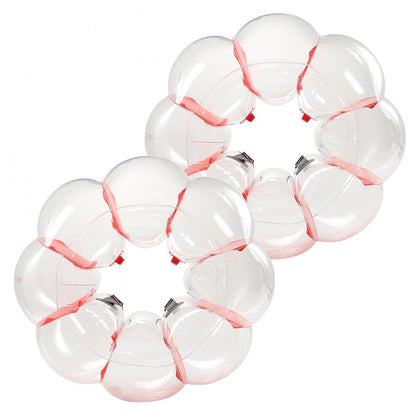 VEVOR 2-Pack 3FT/0.9M Inflatable Bumper Balls PVC Body Sumo Zorb Ball Outdoor