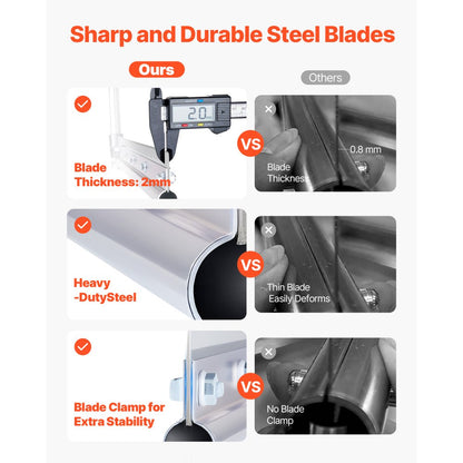 Lake Weed Cutter Pond Aquatic Plant Cutting Tool with 1.57 m Max Cut Width