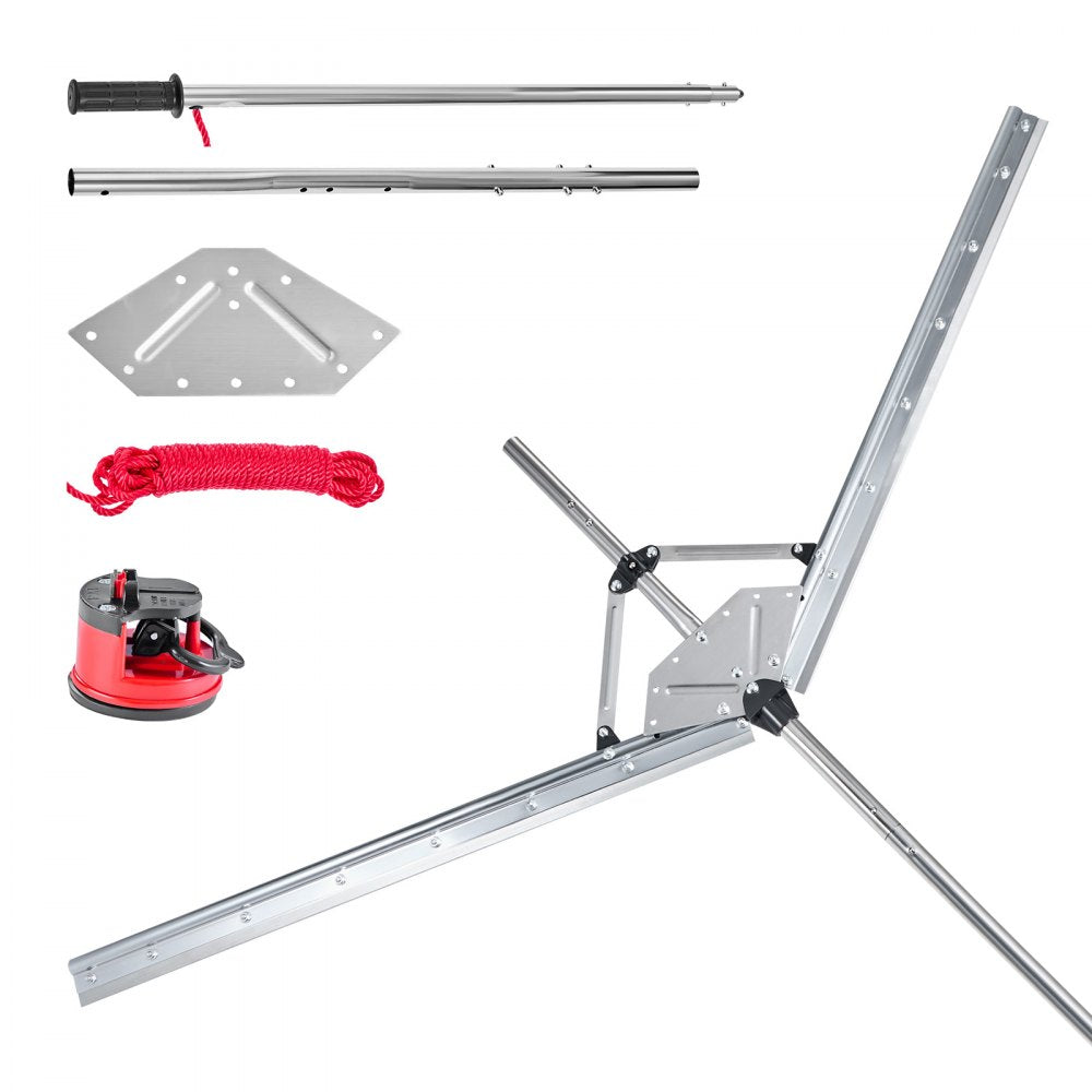 Lake Weed Cutter Pond Aquatic Plant Cutting Tool with 1.57 m Max Cut Width