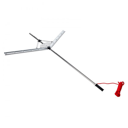 Lake Weed Cutter Pond Aquatic Plant Cutting Tool with 1.21 m Max Cut Width