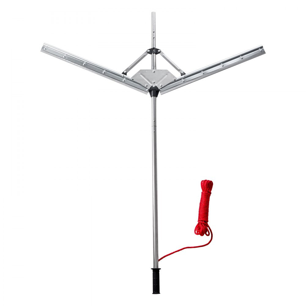 Lake Weed Cutter Pond Aquatic Plant Cutting Tool with 1.21 m Max Cut Width