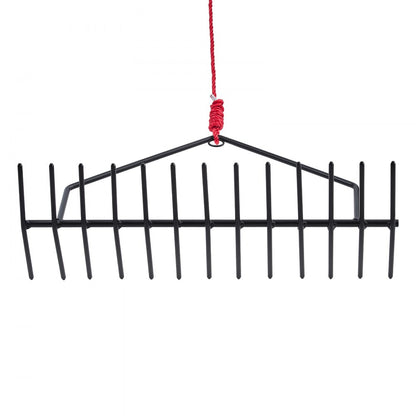 VEVOR 24x8.7 in Pond Aquatic Weed Rake Double-Sided Lake Weed Rake 30ft Rope