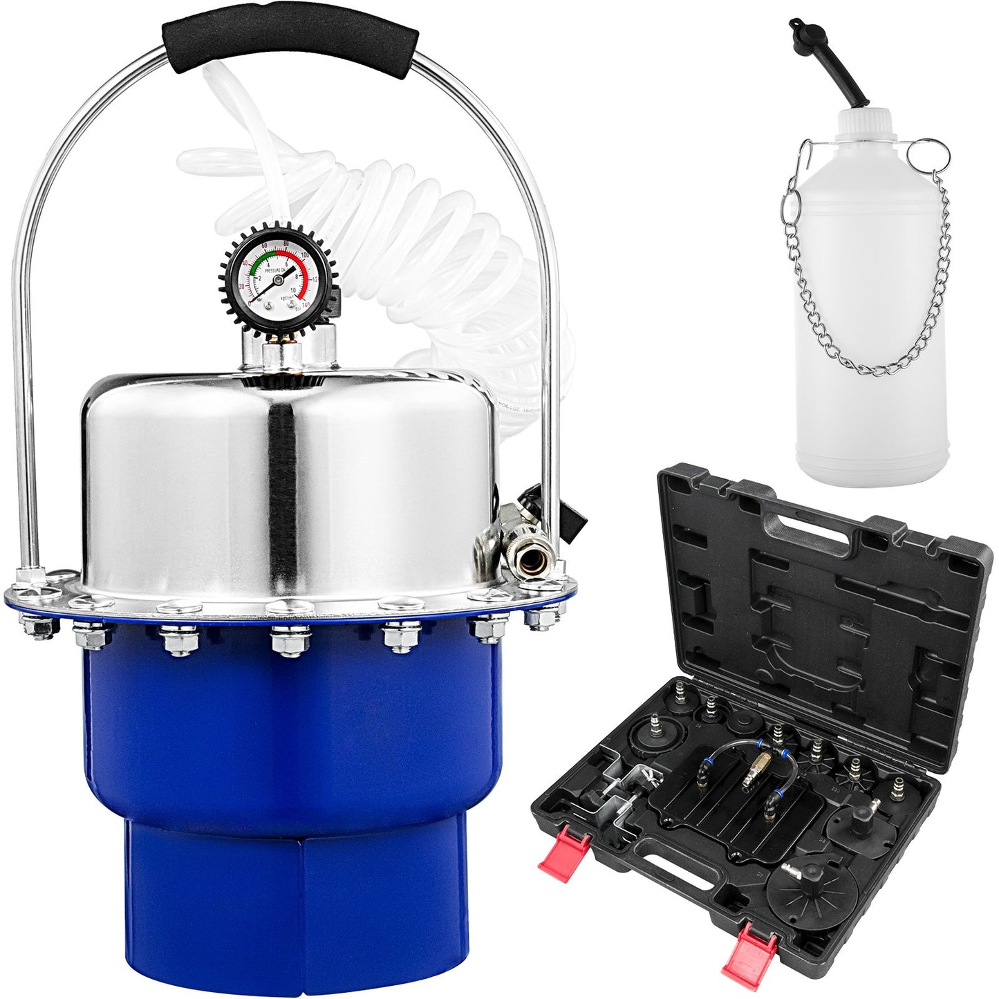 Vevor Pneumatic Air Pressure Bleeder Brake Bleeder and Clutch Bleeder Valve System