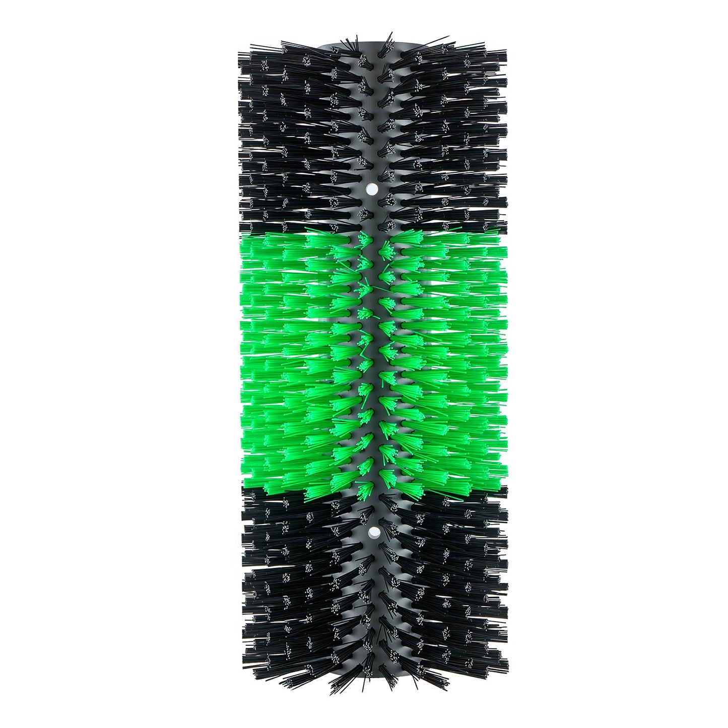 Livestock Scratching Brush, 1PC Goat Scratcher Brush Post with 4 Screws, 430 x 190 mm Cow Scratcher for Back Itch Relief, Massage Grooming Scratch Tool for Horse Cattle Sheep Pig, Green & Black