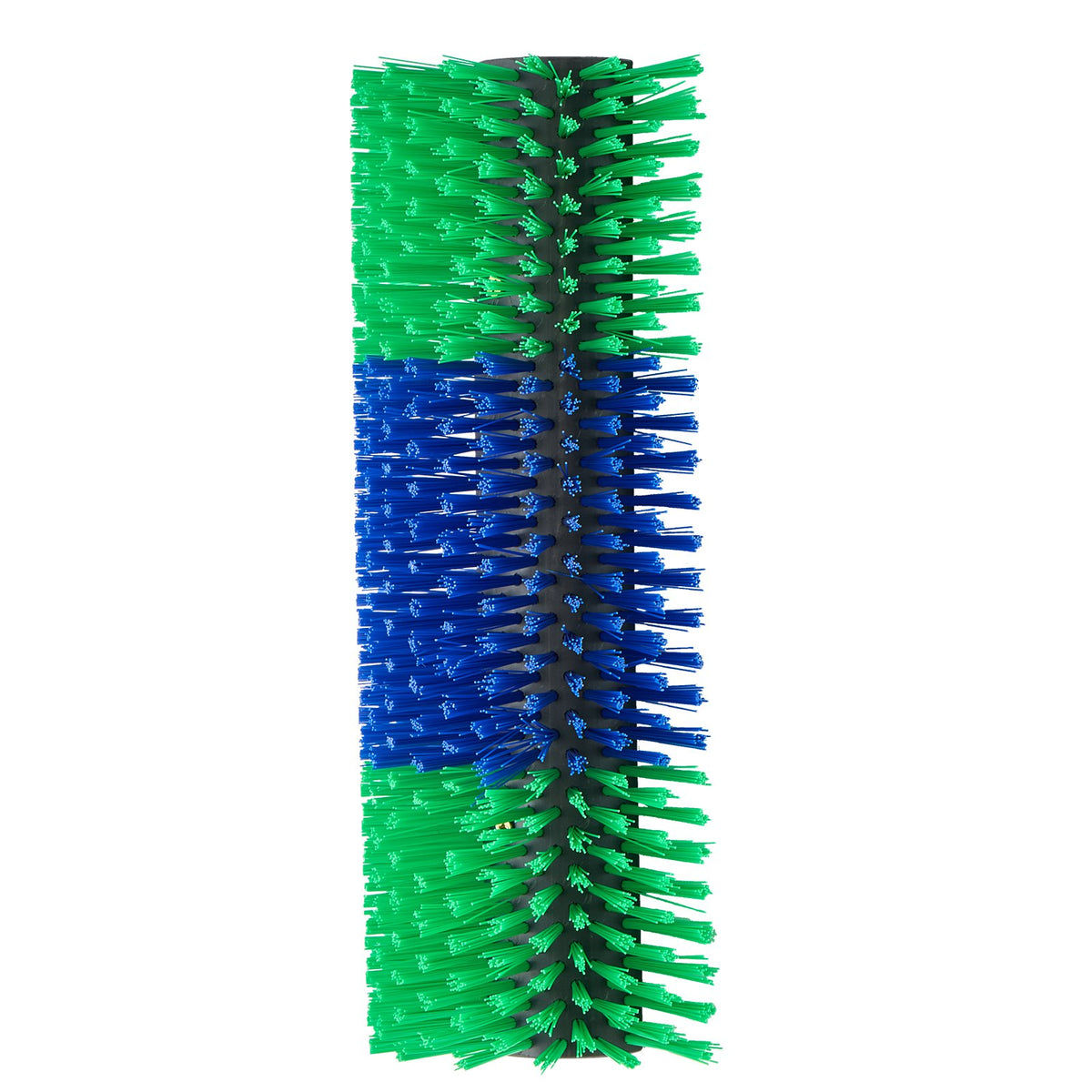 Livestock Scratching Brush, 1PC Goat Scratcher Brush Post with 4 Screws, 430 x 190 mm Cow Scratcher for Back Itch Relief, Massage Grooming Scratch Tool for Horse Cattle Sheep Pig, Green & Blue