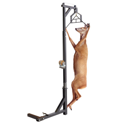 Heavy-Duty Truck Hitch Game Hoist with 181 kg Capacity & 360° Swivel