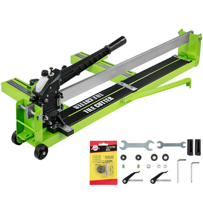 Manual Tile Cutter with Laser Guide, 0.8 m Cutting Length, 1.4 m Thickness Capacity