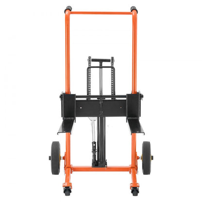 VEVOR Material Lift Winch Stacker 205 kg Pallet Truck Dolly 900 mm Lift