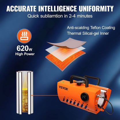 30oz Tumbler Heat Press Machine for Sublimation Transfer, 11-30oz Capacity