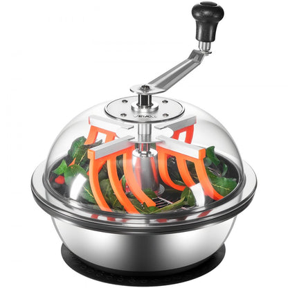 Bud Leaf Bowl Trimmer, 335 mm Manual Bud Trimmer, with Sharp Stainless Steel Blades, Visual Cutting, Wet & Dry Hydroponic Cutting Machine, Twisted Spin Cut for Plants Leaves Buds Flowers