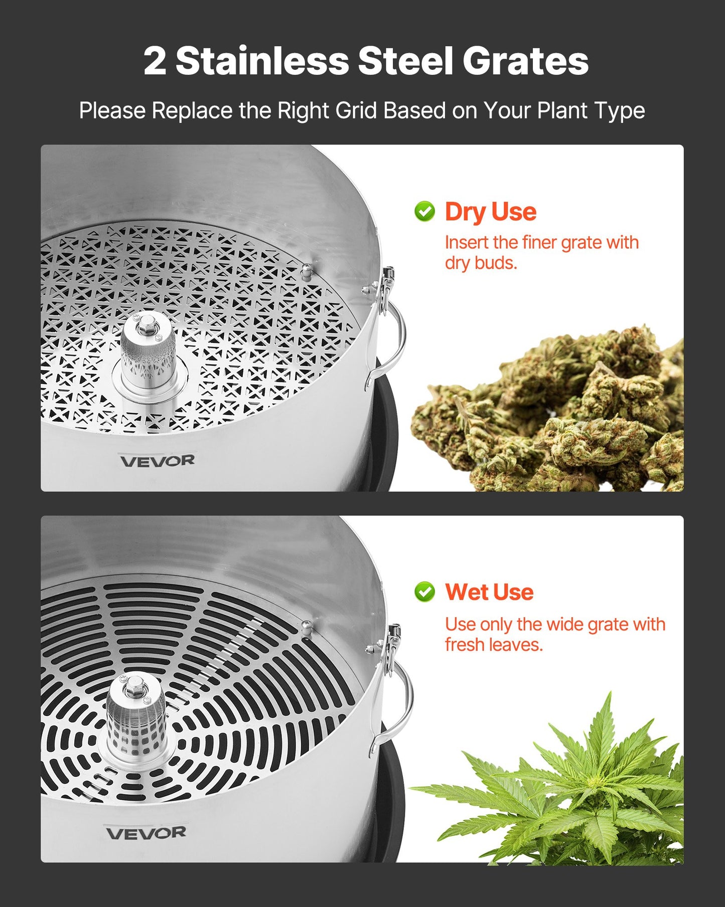Manual Bud Leaf Trimmer, 370mm  Reaper Bowl Bud Trimmer with Stainless Steel Blades, Visual Cutting, Wet & Dry Hydroponic Cutting Machine with Tray, Twisted Spin Cut for Plant Buds Flowers