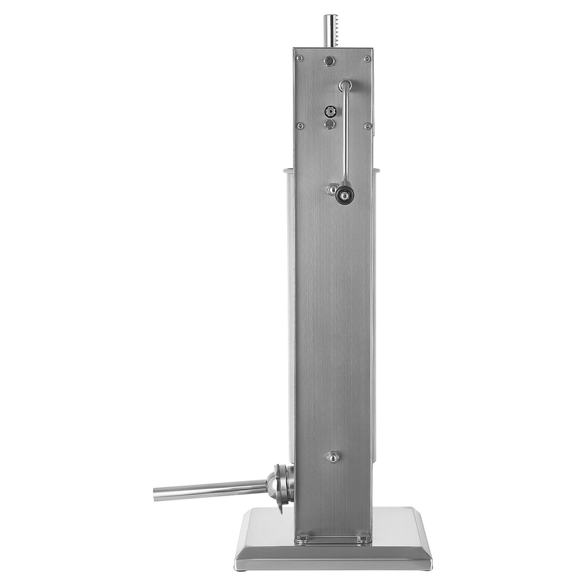 Manual Sausage Stuffer 7L Vertical Sausage Machine Dual-Speed, Food-Grade 304 Stainless Steel Meat Stuffer, Includes 5 Stuffing Tubes, for Home Kitchen Restaurant Commercial
