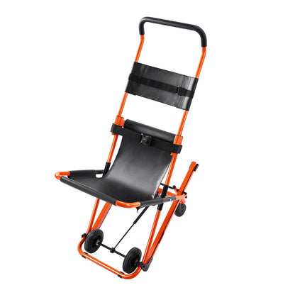 VEVOR Manual Stair Chair, 159 kg Load Capacity, Foldable Emergency Stair Wheelchair