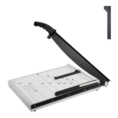 Heavy Duty Guillotine Paper Trimmer, 0.46m Cut, 20 Sheets, Safety Features